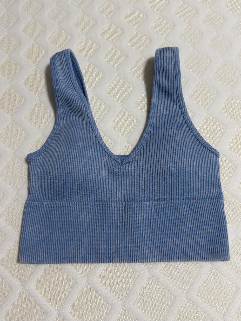 Aeropostale Seriously Soft Seamless Tank - Blue